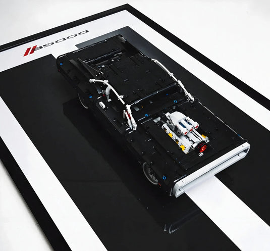 Картина з конструктором Dodge Charger