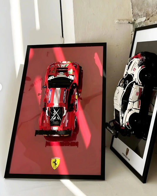 Картина з конструктором Ferrari GTE