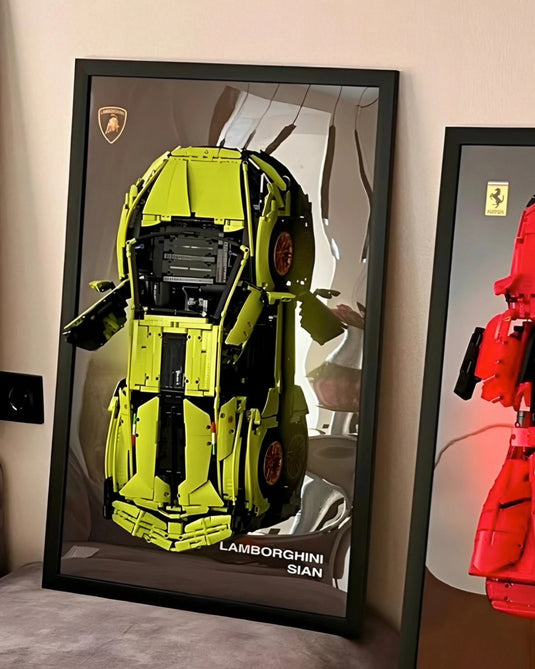 Картина з конструктором Lamborghini Sian